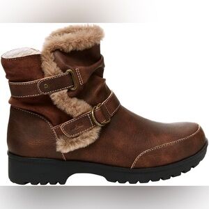 👢 Jambu Women’s Indiana Waterproof Boots – Brown, Size 8.5